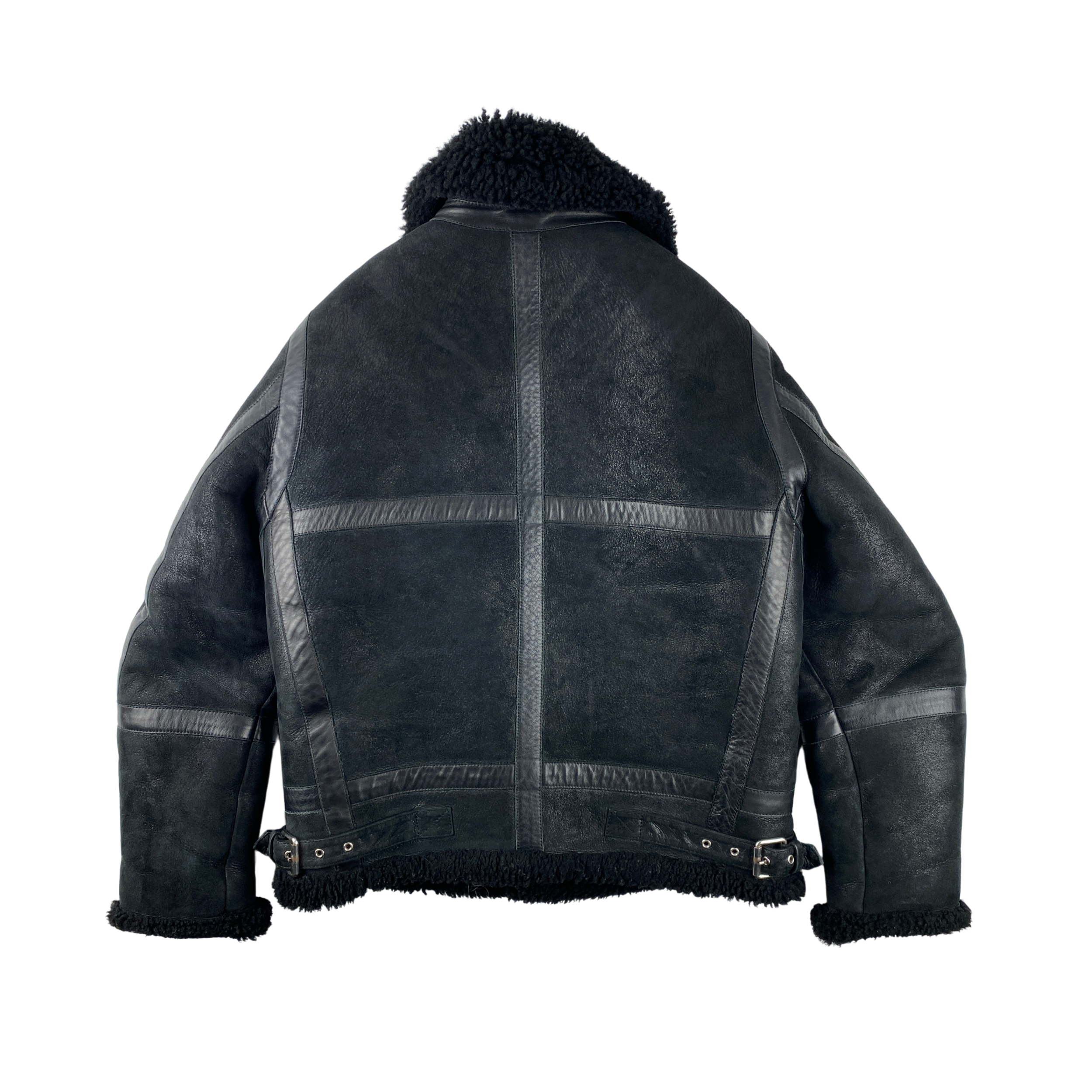 MARKED EU Acne Studios Black Ian Shearling Jacket